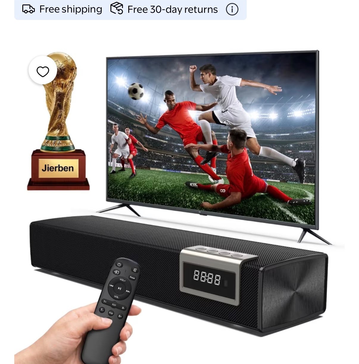 Jierben Sound Bar for Smart TV