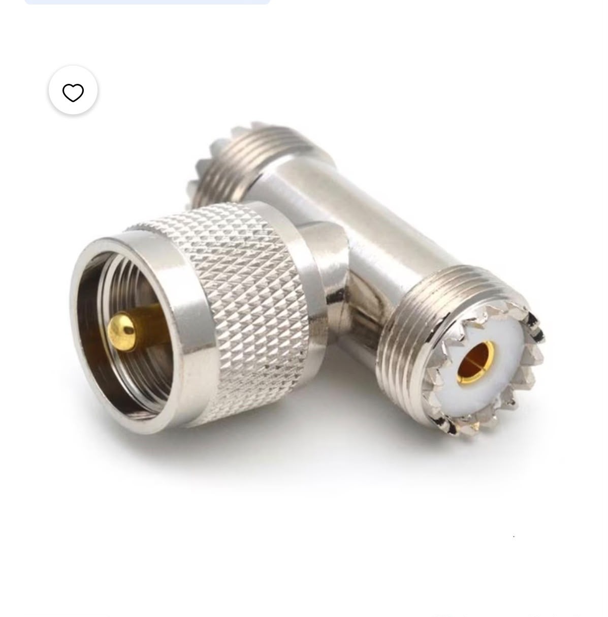 ANXPTIME UHF T-Type RF Coaxial Connector